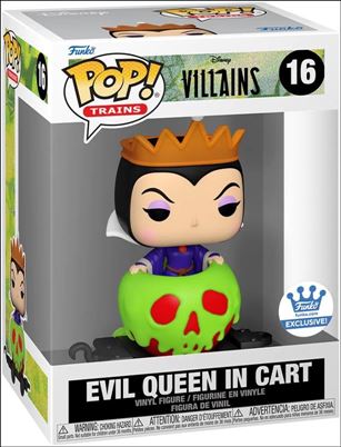 POP! Trains figure 16 Evil Queen in Cart Funko Shop Exclusive