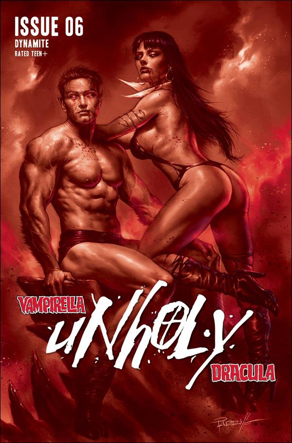 Vampirella/Dracula: Unholy issue 6-I Lucio Parrillo 1:10 Red Tint Cover