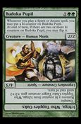 Magic the Gathering: Betrayers of Kamigawa (Base Set) card 122 Budoka Pupil / Ichiga, Who Topples Oaks