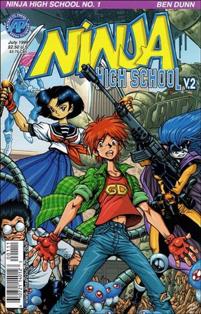 Ninja High School Version 2 Cover Image 1