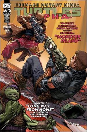Teenage Mutant Ninja Turtles: Alpha issue 1-C Esau Escorza Cover