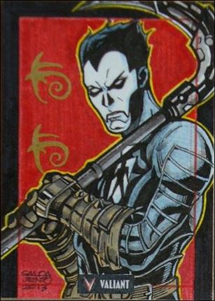 2013 Valiant Comics Preview Trading Card Set (Sketch Card Subset) card JSa-02