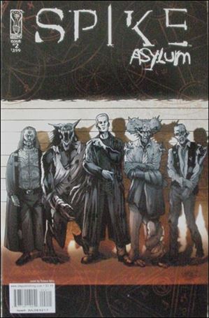 Spike: Asylum issue 2 Franco Urru Cover