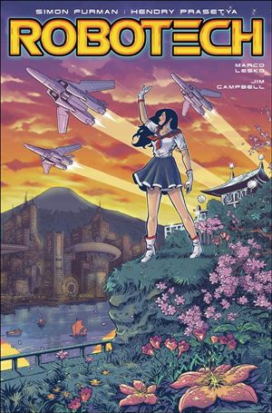 Robotech (2017) issue 15-C Nick Brokenshire Cover