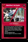 Star Wars: Coruscant Limited (Base Set) card 57 Masterful Move & Endor Occupation