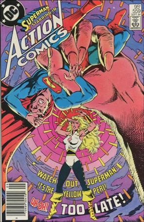 Action Comics (1938) issue 559-C Canadian Price Cover