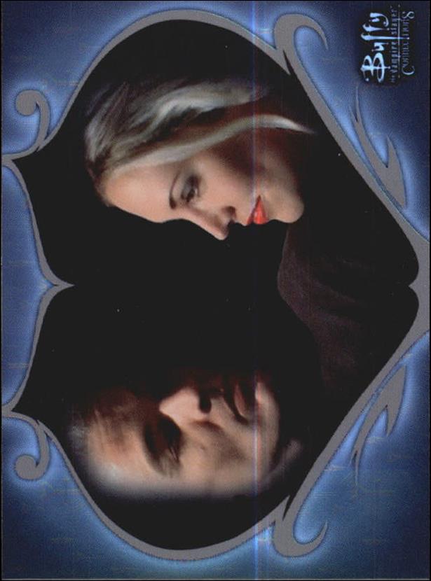 Buffy the Vampire Slayer: Connections (Base Set) card 24 Spike & Harmony - Lust Connection