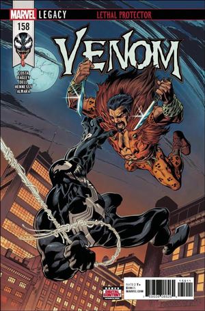 Venom (2017) issue 158 Mark Bagley Cover