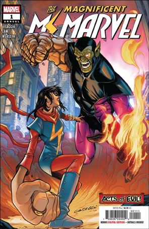 Magnificent Ms. Marvel Annual Cover Image 1