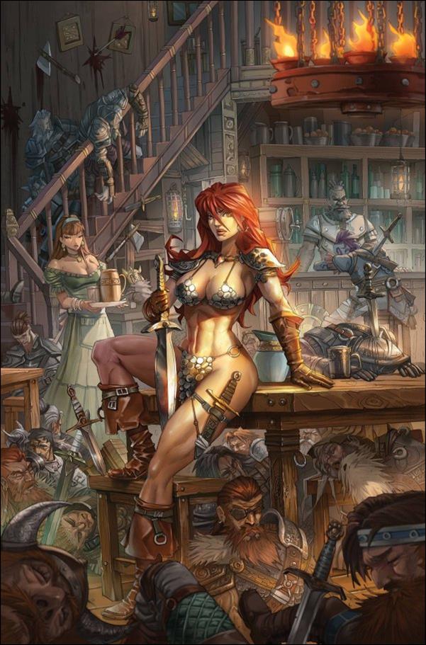 Red Sonja (2023) issue 1-ZD Alan Quah 1:50 Virgin Cover