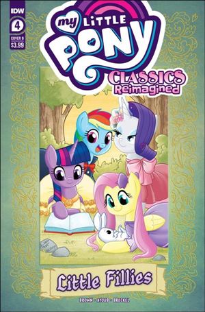 My Little Pony Classics Reimagined: Little Fillies issue 4-B Agnes Garbowska Cover