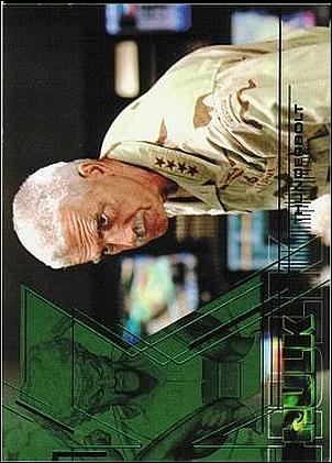 Hulk Film and Comic Cards (Base Set) card 16 Thunderbolt