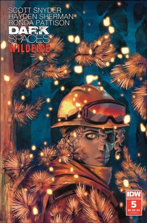 Dark Spaces: Wildfire issue 5-C Nicole Rifkin Cover