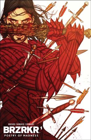 BRZRKR: Poetry of Madness issue 1-J Jenny Frison SDCC Cover