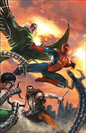Amazing Spider-Man (2022) issue 54-F Gabriele Dell'Otto Virgin 1:50 Connecting Cover