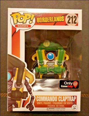 POP! Games figure 212 Commando Claptrap