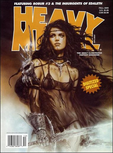 Heavy Metal: Digitized issue 1 Luis Royo