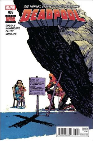 Deadpool (2016) issue 5 Tony Moore Cover