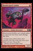 Magic the Gathering: 2011 Core Set (Base Set) card 125 Bloodcrazed Goblin