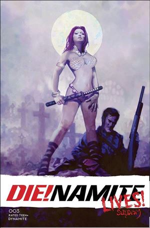 Die!namite Lives! issue 3-M Arthur Suydam 1:25 Non-Zombie Cover