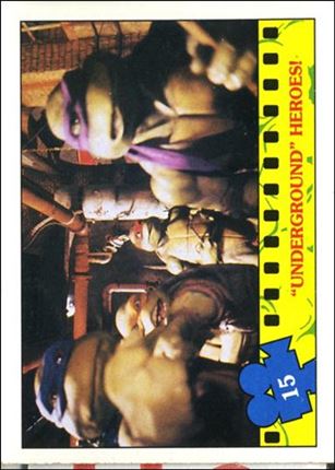 Teenage Mutant Ninja Turtles Movie (Base Set) card 15 
