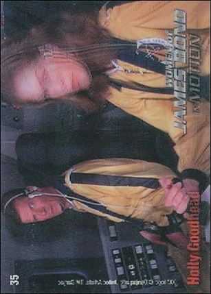 Women of James Bond in Motion (Base Set) card 35 Moonraker - Holly Goodhead