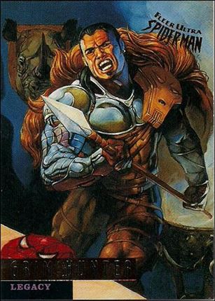 Fleer Ultra Spider-Man (Base Set) card 66 Grim Hunter (Legacy)