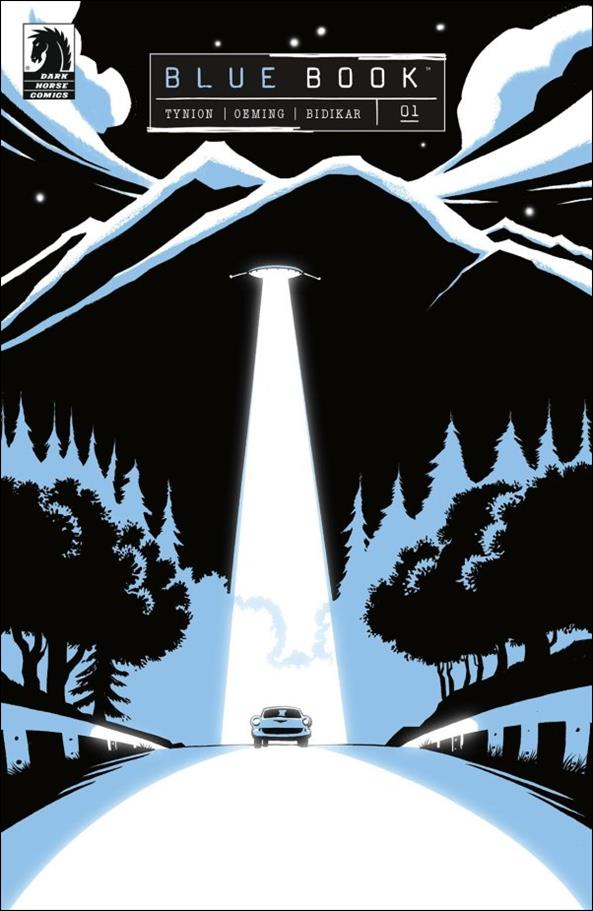 Blue Book issue 1-B Michael Avon Oeming Foil Cover