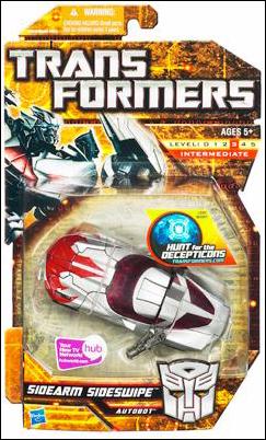 Transformers: Hunt for the Decepticons (Deluxe Class) figure 10 Sidearm Sideswipe