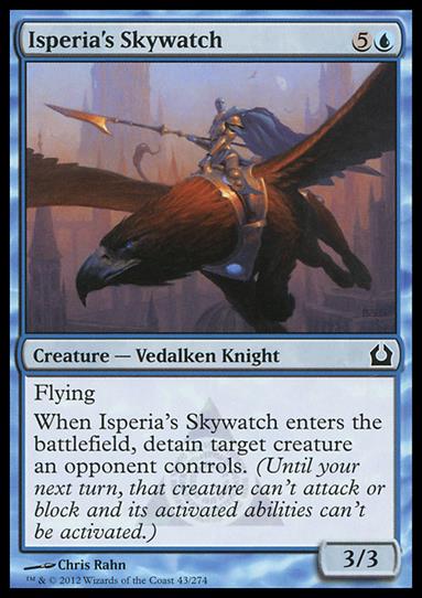 Magic the Gathering: Return to Ravnica (Base Set) card 43 Isperia's Skywatch