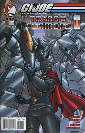 G.I. Joe vs the Transformers (2004) issue 1-B E.J. Su Decepticons & Cobra Cover