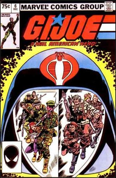 G.I. Joe: A Real American Hero issue 6-C 75 Cent Cover (2nd Printing)