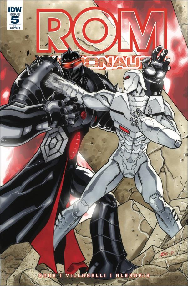 Rom & The Micronauts issue 5-C David Messina 1:10 Cover