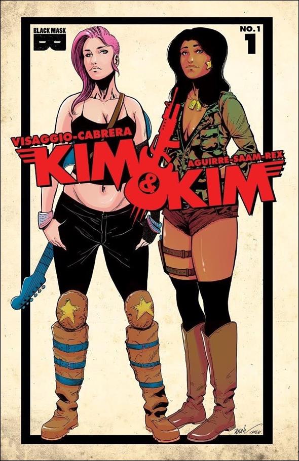 Kim & Kim issue 1-F Amancay Nahuelpan Third Eye Comics Cover 1/250