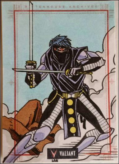 2013 Valiant Comics Preview Trading Card Set (Sketch Card Subset) card LAK-04
