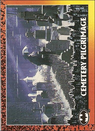 Batman Returns (Base Set) card 37 Cemetery Pilgrimage