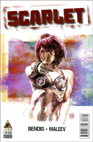 Scarlet (2010) issue 6-B David Mack 1:10 Cover