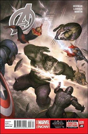 Avengers (2013) issue 28 Agustin Alessio Cover