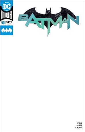 Batman (2016) issue 50-D Blank Sketch Cover