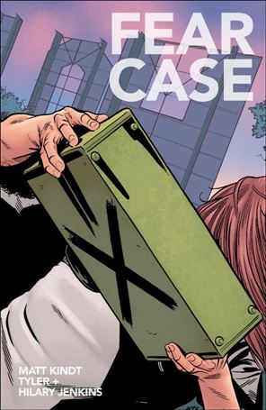 Fear Case issue 3-B Bill Crabtree Cover