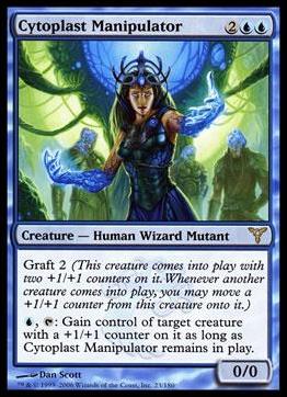 Magic the Gathering: Dissension (Base Set) card 23 Cytoplast Manipulator