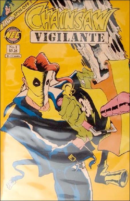 Chainsaw Vigilante issue 1-C Heavy Orange Cover
