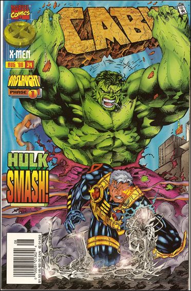 Cable (1993) issue 34-B Newsstand Edition / Price Variant