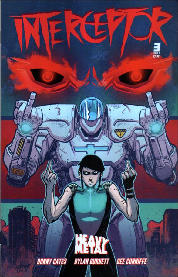 Interceptor issue 3 Dylan Burnett Cover