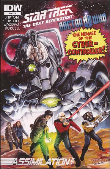 Star Trek: The Next Generation / Doctor Who: Assimilation2 issue 8 J.K. Woodward Cover