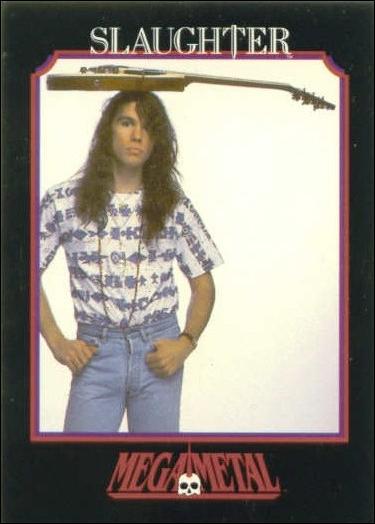 Mega Metal (Base Set) card 124 Mark Slaughter 2