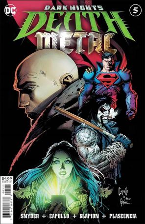Dark Nights: Death Metal issue 5 Greg Capullo Foil Embossed Cover