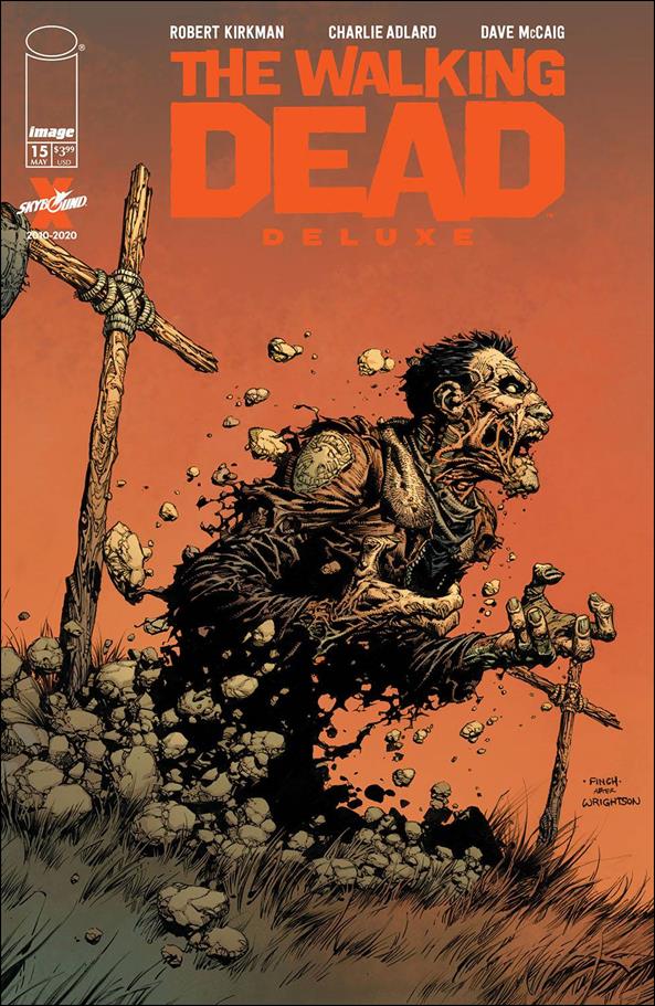 Walking Dead Deluxe issue 15 David Finch Cover