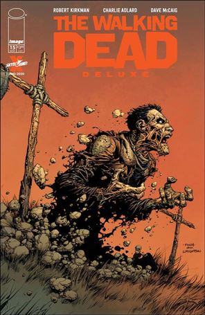 Walking Dead Deluxe issue 15 David Finch Cover