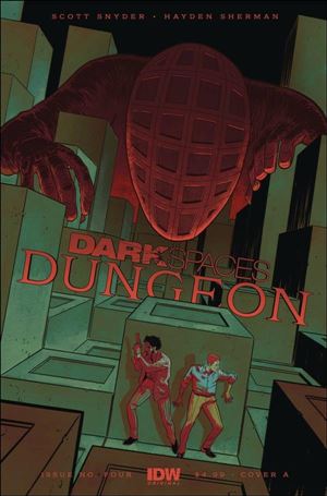 Dark Spaces: Dungeon issue 4 Hayden Sherman Cover